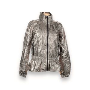 NWOT Lululemon Stronger as One Jacket *lululemon X Barrys Titanium Foil size 6